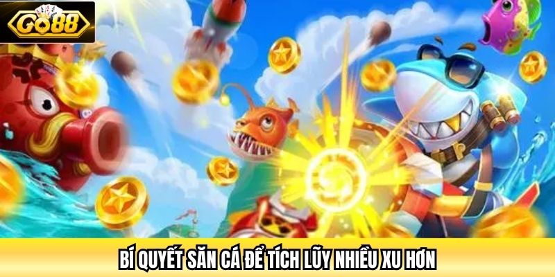 Bí quyết săn cá để tích lũy nhiều xu hơn