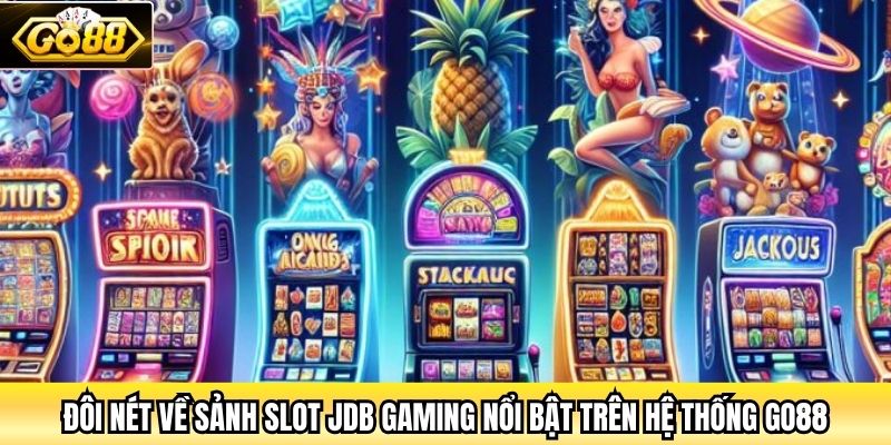 Đôi nét về sảnh slot JDB Gaming nổi bật trên hệ thống Go88