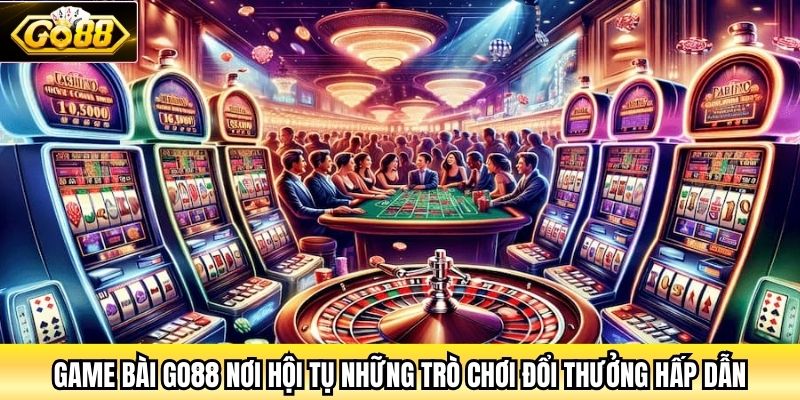 Game bài Go88 nơi hội tụ những trò chơi đổi thưởng hấp dẫn