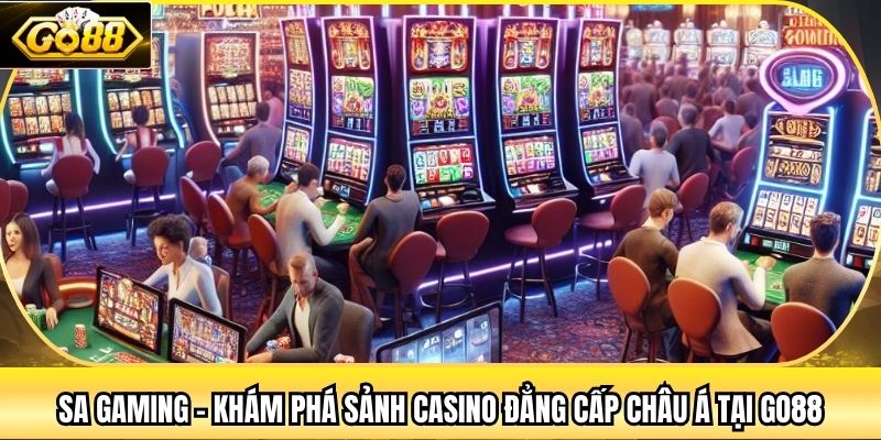 SA Gaming - Khám Phá Sảnh Casino Đẳng Cấp Châu Á Tại Go88